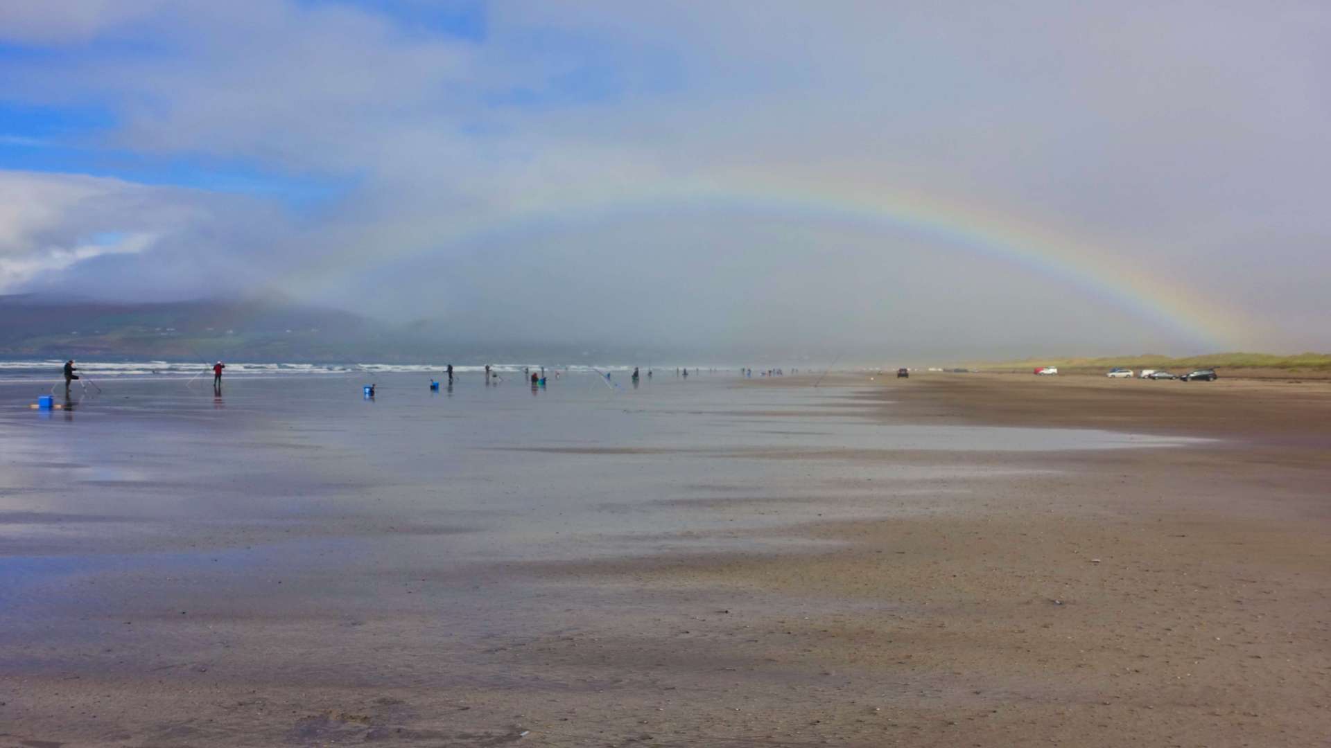 Irland / County Kerry / Inch Beach - Angelwettbewerb